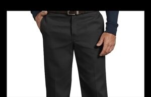 Dickies 36x34 Classic Black Trouser Pants